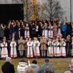 Dainų šventės žygis per Lietuvą pražygiavo Anykščius