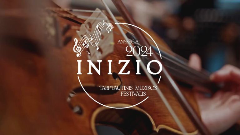 Tarptautinis muzikos festivalis „Inizio“ 2024 m. Anykščiuose: Startas jaunų solistų tarptautinei karjerai