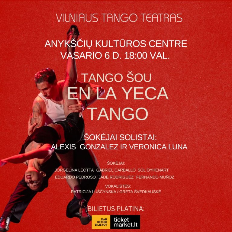 Vilniaus tango teatras – TANGO EN LA YECA