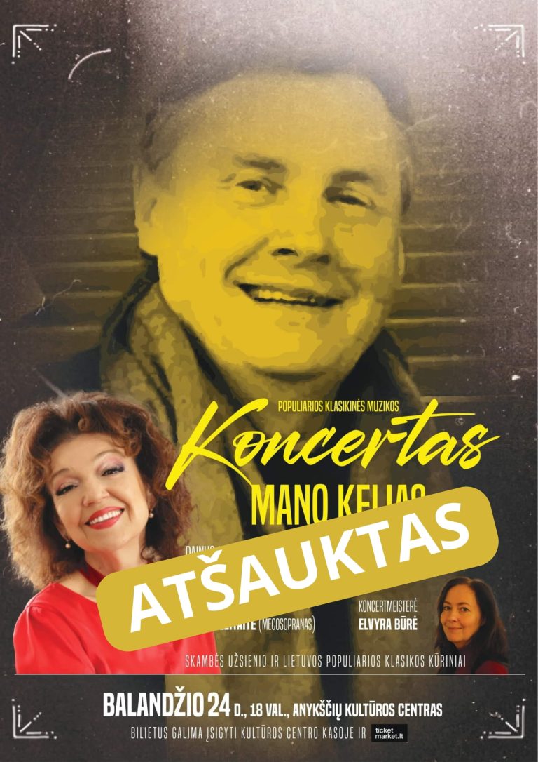 Populiarios klasikinės muzikos koncertas „Mano kelias“