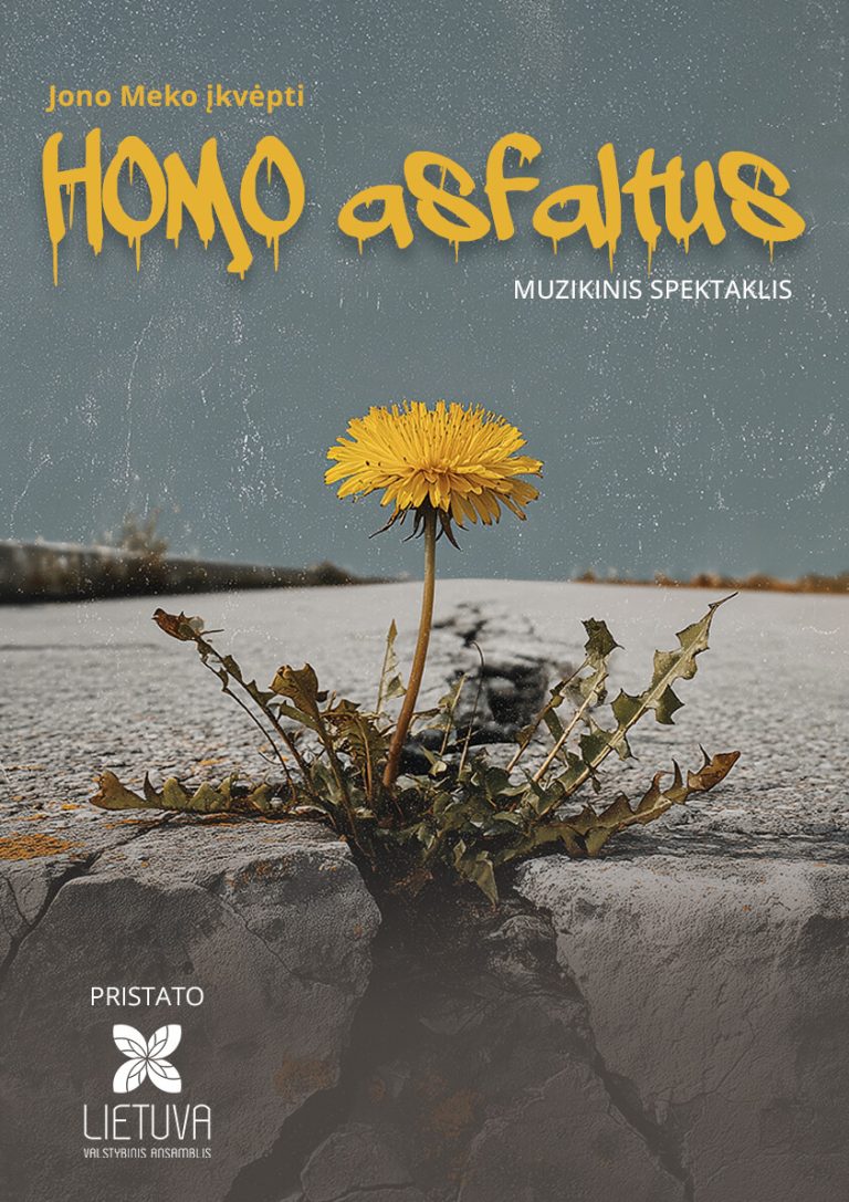 Muzikinis spektaklis „Homo asfaltus”