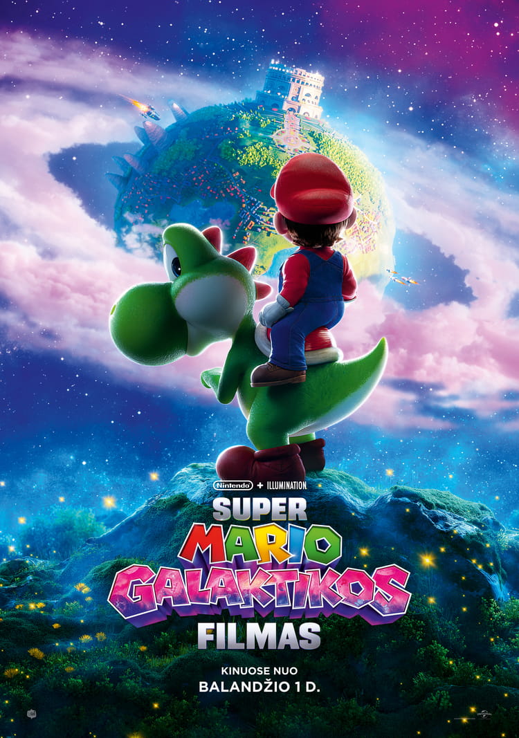 Kino filmas „Super MARIO. Galaktikos filmas“