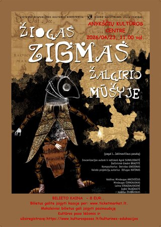 Spektaklis „Žiogas Zigmas Žalgirio mūšyje”