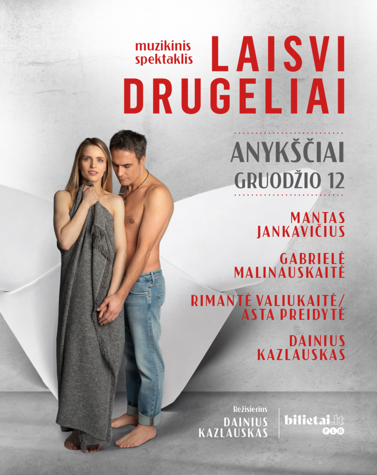 Muzikinis spektaklis ”Laisvi drugeliai”