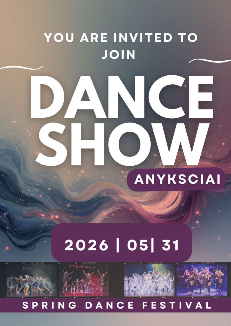 Šokių konkursas- festivalis DANCE SHOW ANYKŠČIAI