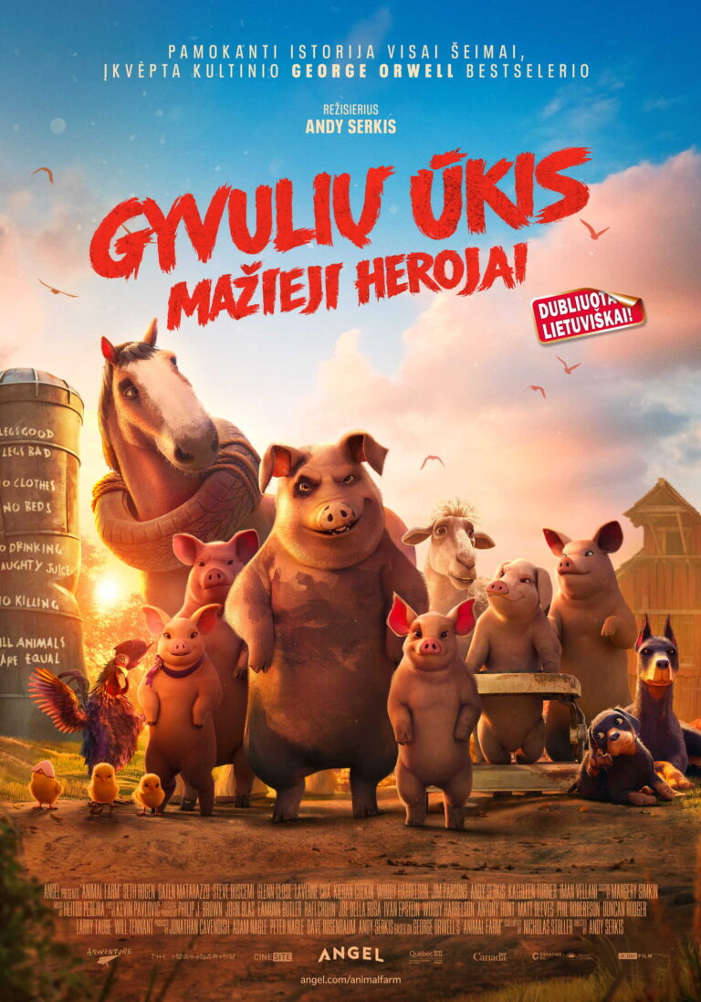 Kino filmas „Gyvulių ūkis: Mažieji herojai”