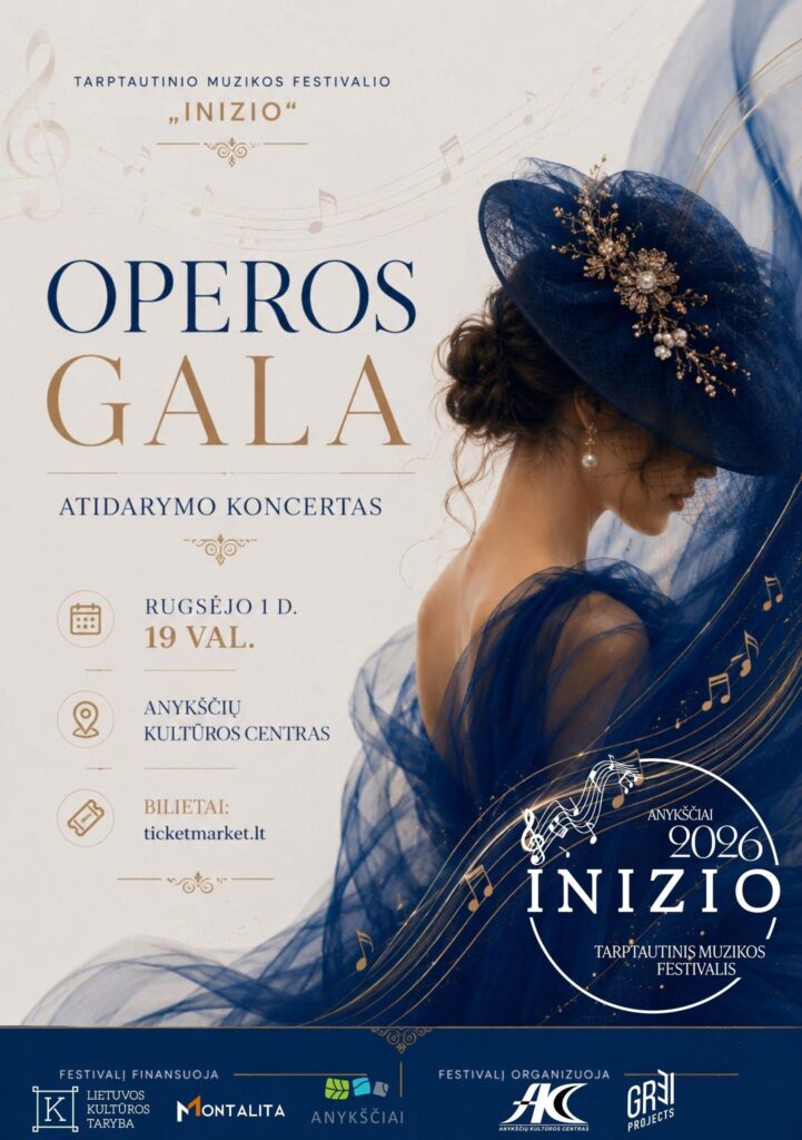OPEROS GALA Tarptautinio muzikos festivalio „Inizio“ atidarymo koncertas
