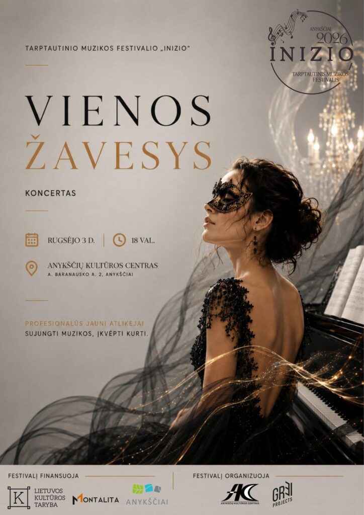 Tarptautinio muzikos festivalio ,,Inizio” koncertas ,,Vienos žavesys”
