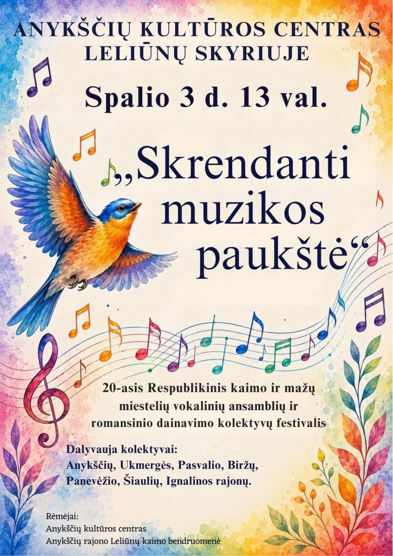 Festivalis „Skrendanti muzikos paukštė“